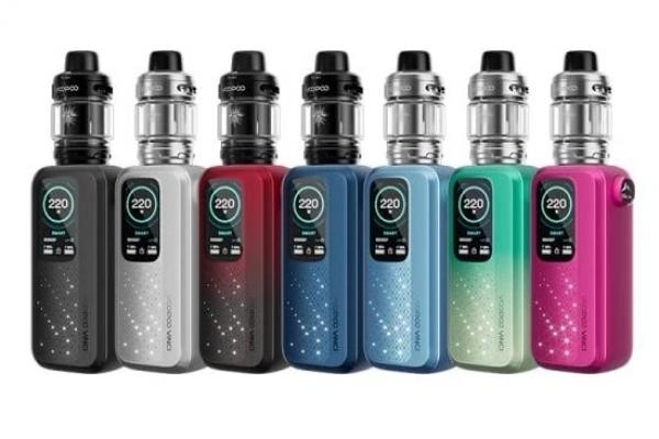 Kit vinci spark 220 voopoo accu 18650 (non fourni) 70€