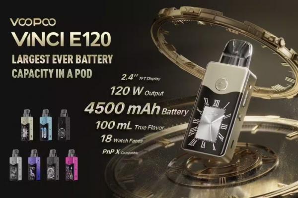 Kit Pod Vinci E120 4500mAh - Voopoo 52€