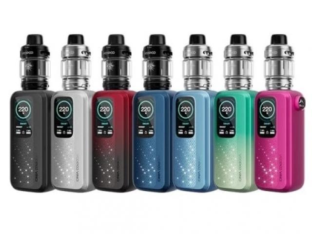 Kit vinci spark 220 voopoo accu 18650 (non fourni) 